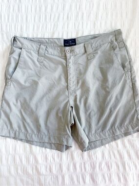 Men’s Fish Hippie 6” Shorts Performance Waterproof Khaki Tan 38W